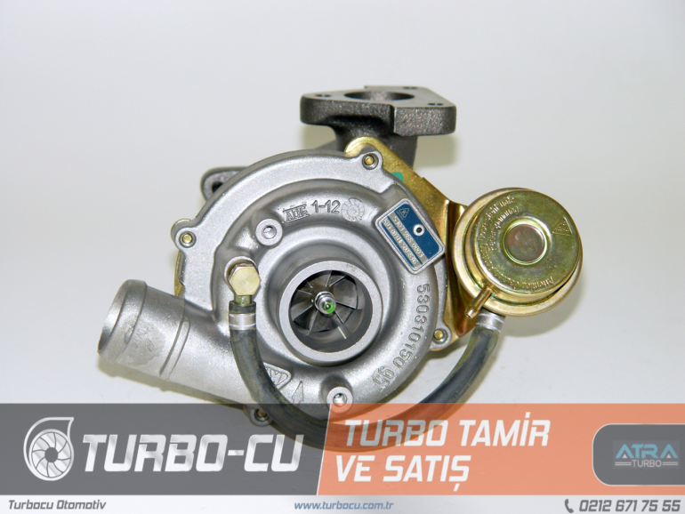 Volkswagen Jetta Turbo 1.9 TD (75 Hp), 53039880003, 4540650002, 5303 988 0003, 454065-0002, 028145701R, 028145701RX