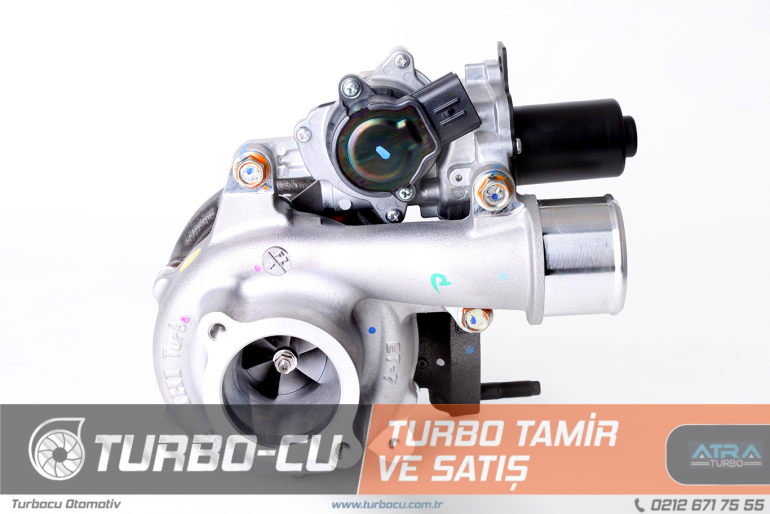 Toyota Hilux 2.5 D-4D Turbosu, 17201-0L071 Turbo, VB31