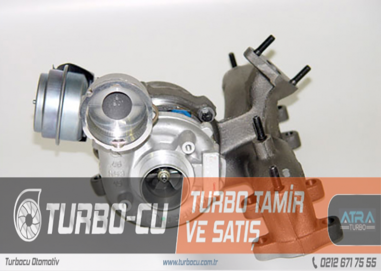 Audi A3 1.9 Tdi Turbosu, (ASZ Motor), 038253016F Turbo, 720855-5006S